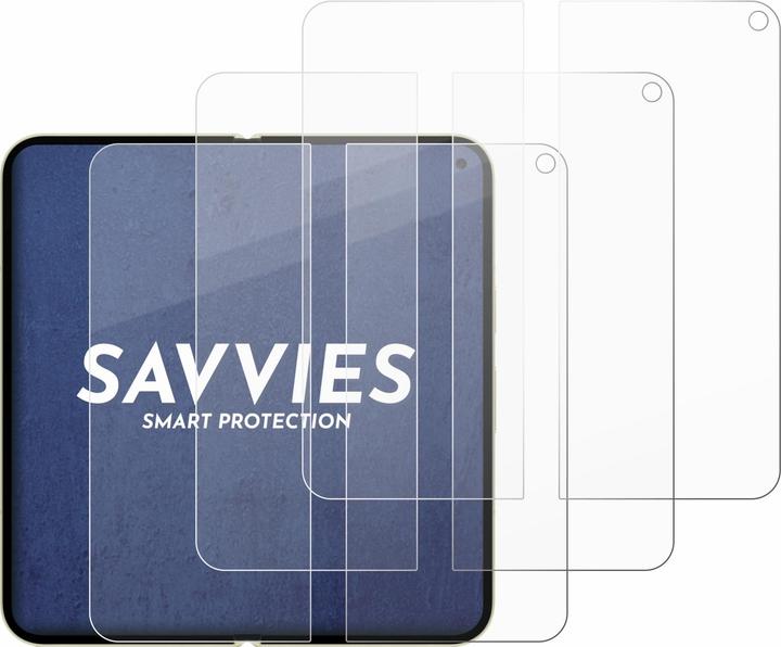 Image du produit Savvies Panzer Schutzglas für Google Pixel 10 Pro Fold (Inneres Display) Schutzfolie Displayschutz Display (3 pcs, Google Pixel 10 Pro Plié)