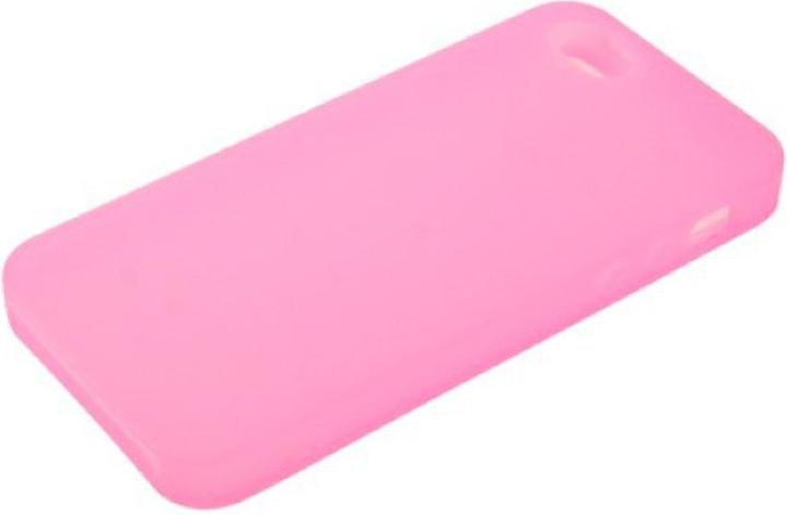 Actual product image König Design Protective cover silicone cover for mobile iPhone 5 & 5s pink (Apple iPhone 5)
