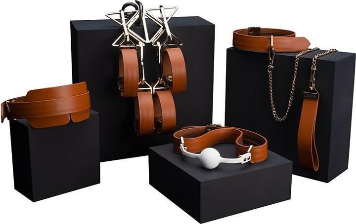 Actual product image Lockink Bondage & FesselSet braun