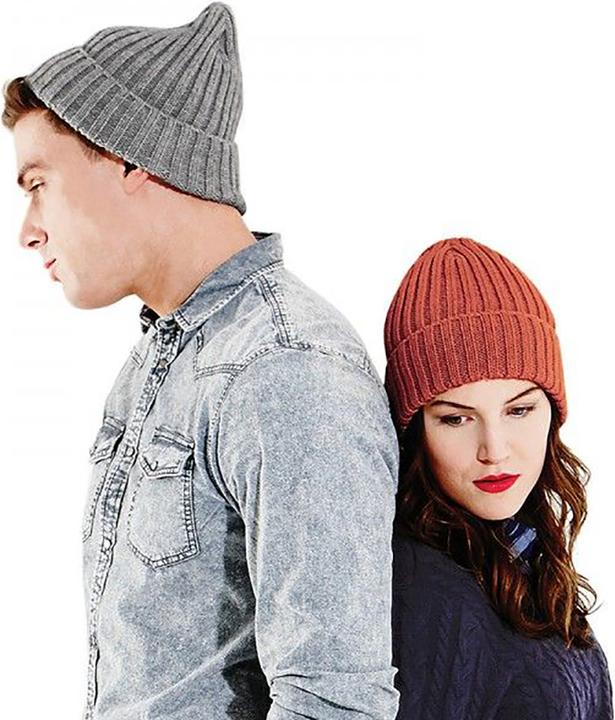 Actual product image Beechfield Beanie knitted hat (One size)