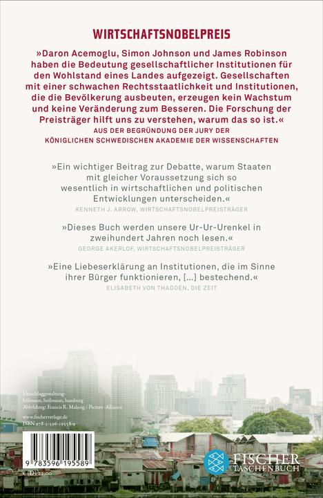 Image du produit Warum Nationen scheitern (Allemand, James A. Robinson., 2014)