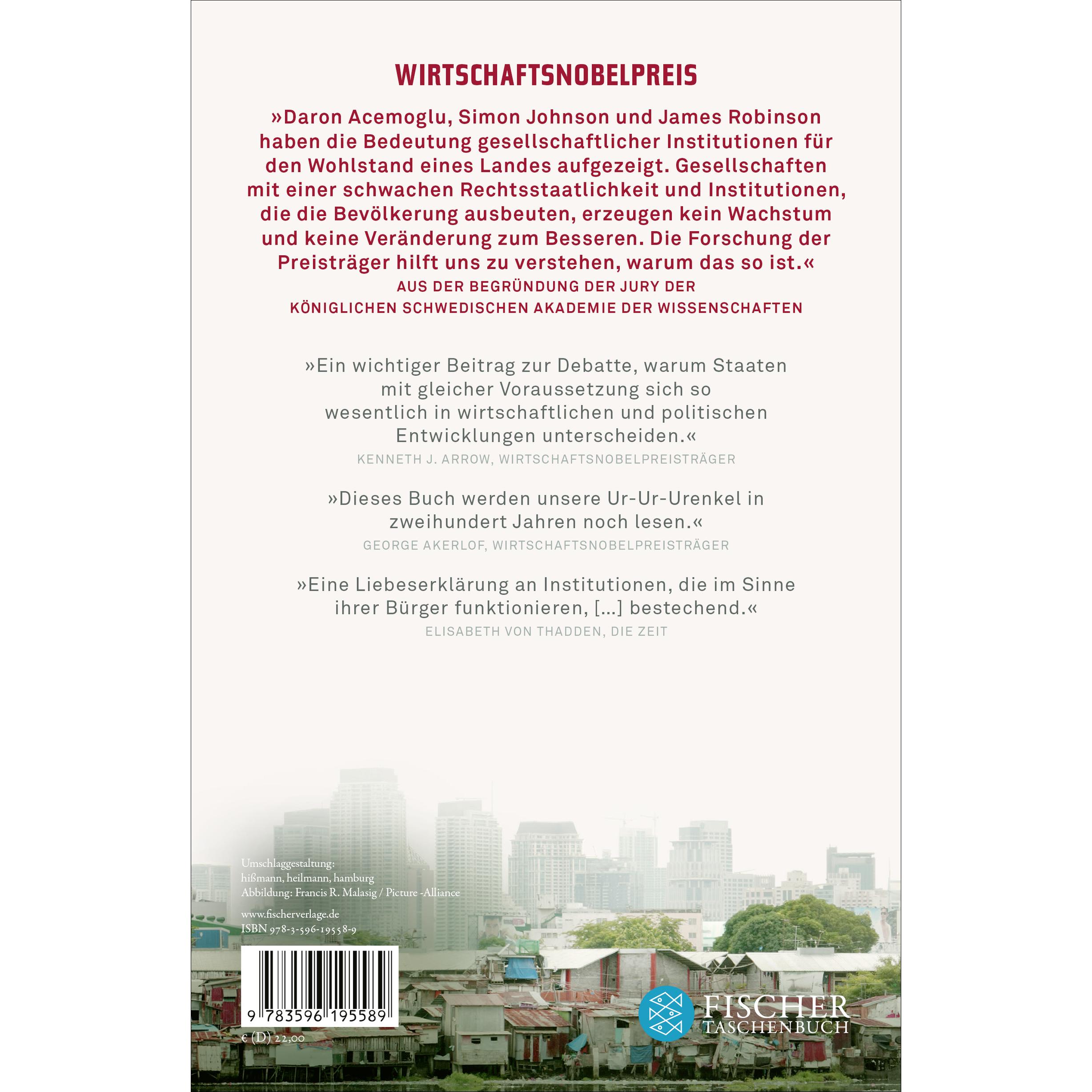 Thumbnail - Warum Nationen scheitern, Sachbücher von James A. Robinson