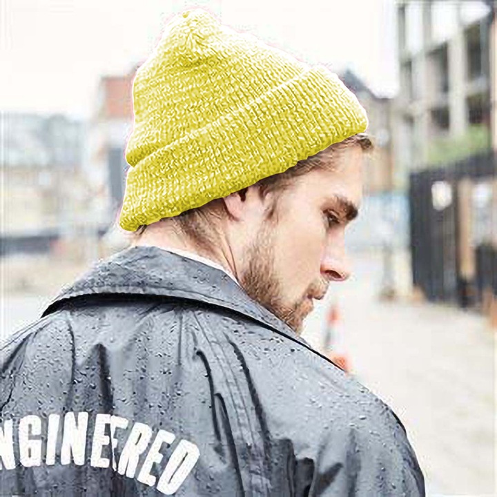 Actual product image Beechfield Reflective adult beanie (One size)