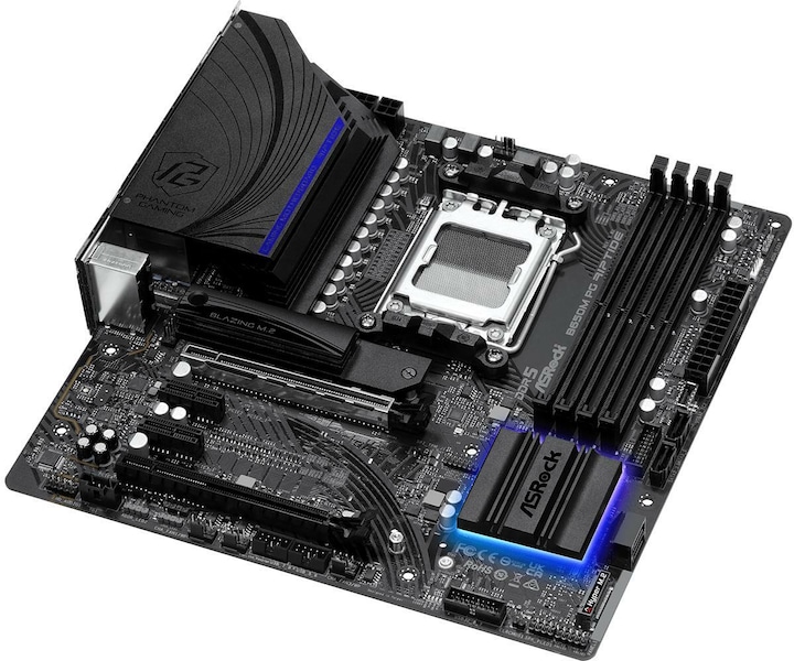 Produktbild AsRock B650M PG Riptide (AM5, AMD B650, mATX)