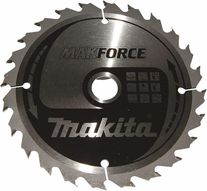 Actual product image Makita MAKFORCE saw blade 160x20x24Z (B-32203)