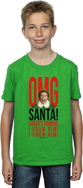 Produktbild Elf OMG Santa I Know Him TShirt Jungen (140, 146)