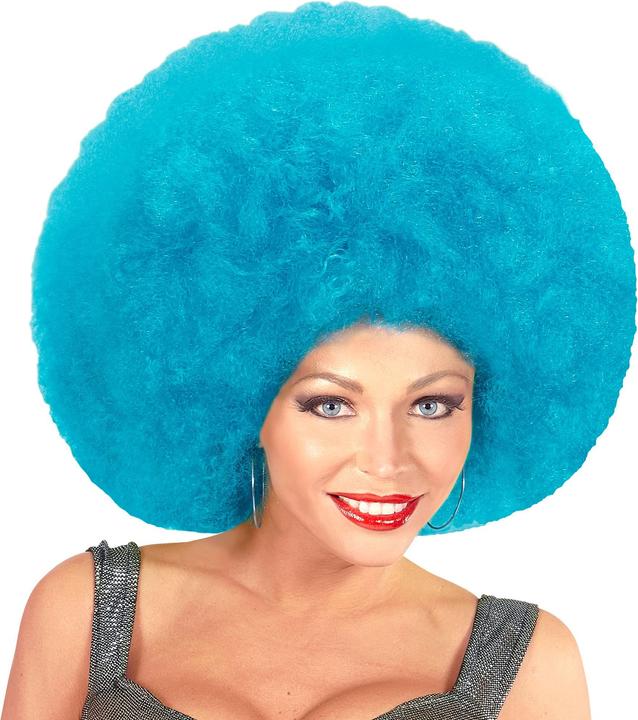 Image du produit Widmann Perruque bleu clair - Mardi Gras - Carnaval (Taille unique)