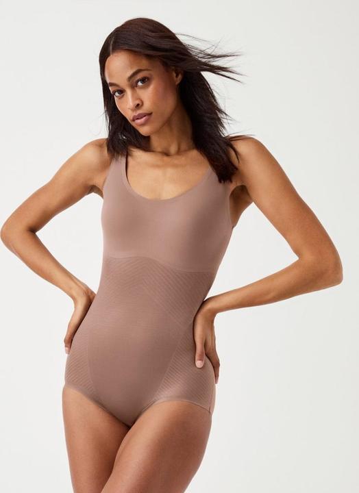 Spanx Dunne Inincten 2.0 - Tank Panty Bodysuit - Maat M - Kleur Cafe Au Lait (M)