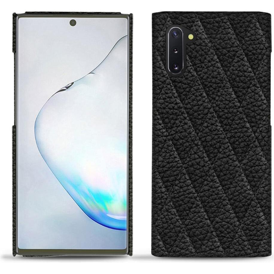 Noreve Lederschutzhülle (Samsung Galaxy Note 10), Smartphone Hülle, Schwarz