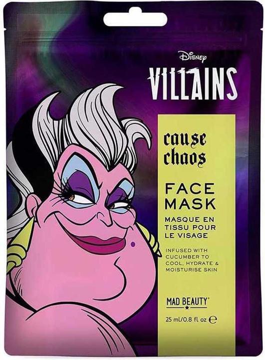 Actual product image Mad Beauty Gesichtsmaske Disney Villains Ursula (25 ml) (25 ml)