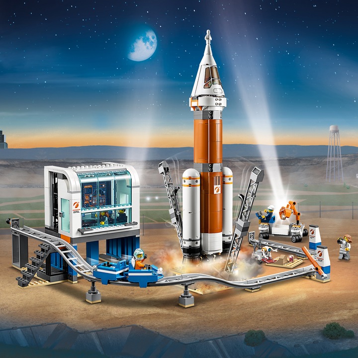 Produktbild LEGO Weltraumrakete mit Kontrollzentrum (60228, LEGO City)