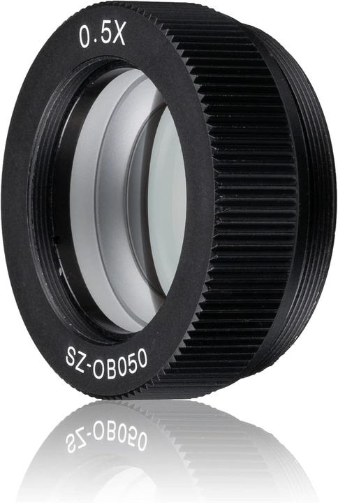 Actual product image Bresser Optics Additional objective 0.5x 5941480 Microscope objective 0.5 x Suitable for brand (microscopes)