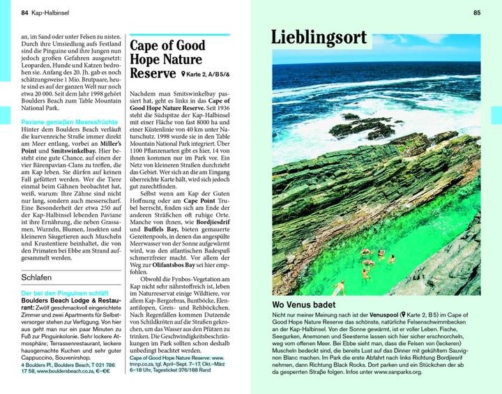 Produktbild Reise-Taschenbuch Kapstadt & Western Cape (Deutsch, Dieter Losskarn, 2023)