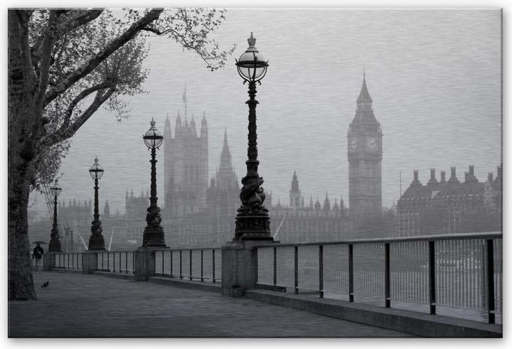 Actual product image Trenddeko Palace of Westminster (60 x 40 cm)
