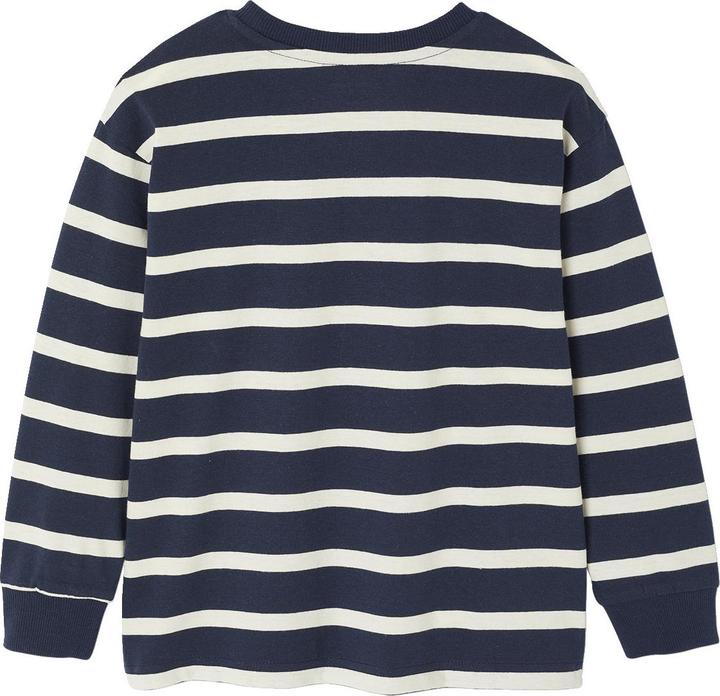 Actual product image Vertbaudet Gestreiftes Jungen Rundhals-Shirt mit Recycling-Baumwolle (86)