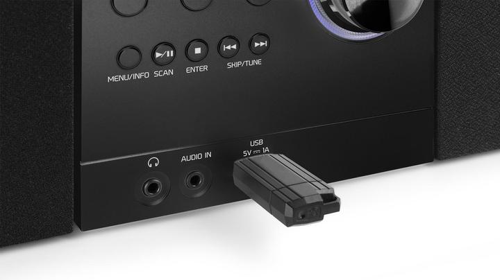 Immagine prodotto Audizio Sistema Micro-HiFi Metz (Bluetooth, Lettore CD, 2x 15 W)