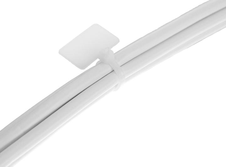 Immagine prodotto InLine Fascetta per cavi Campo di marcatura all'esterno (Fascette in plastica, 200 mm, 100 pz.)