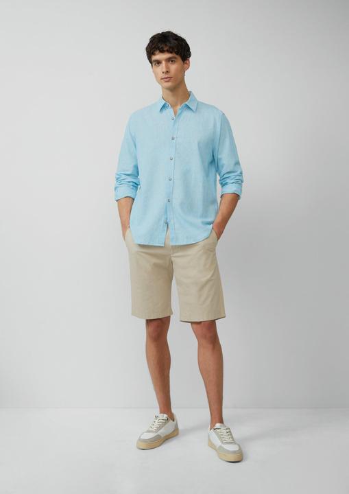 Immagine prodotto S.Oliver Hemd Regular Fit: Gestreiftes Hemd aus Baumwoll- und Leinenmix (XXL)