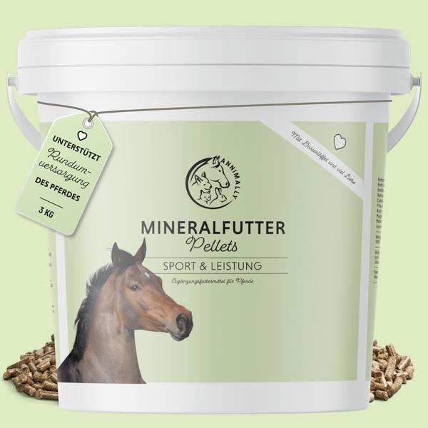 Annimally Mineralfutter Pellets Sport & Leistung (3000 g)