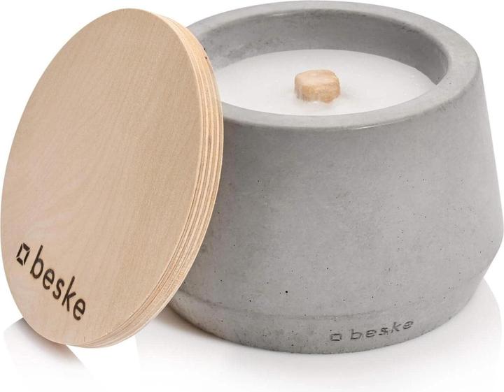 Beske Manufaktur Concrete fire bellied table fire with lid (1x)