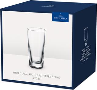 Produktbild Villeroy & Boch Shot Glas Set 2 tlg Purismo Bar (2x, Schnapsgläser + Shotgläser)