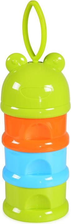 Moni Milchpulverbehälter, Frosch grün