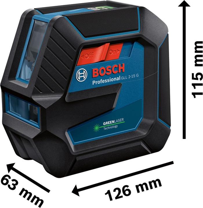 Produktbild Bosch Professional GLL 2-15 G