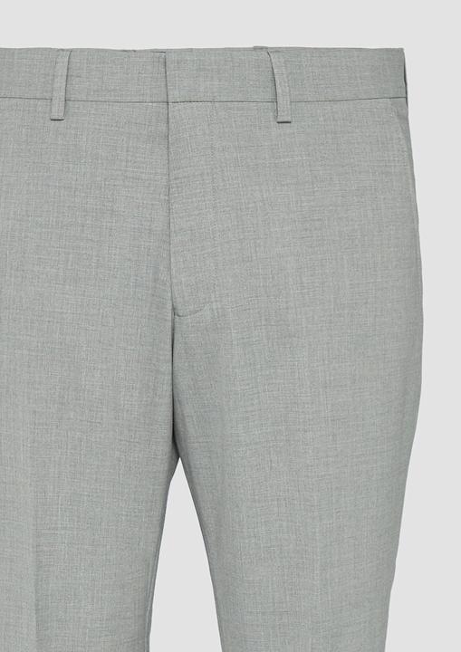 Image du produit S.Oliver Hose s.O PURE: Anzughose mit feiner Webstruktur (50)