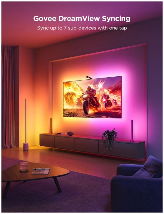 Produktbild Govee TV Backlight (RGBIC, 240 cm, Indoor)