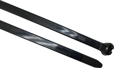 Produktbild RS PRO Kabelbinder, Nylon 66, Schwarz, 8 mm x 350m (Kunststoffkabelbinder, 350 mm, 100 Stk.)