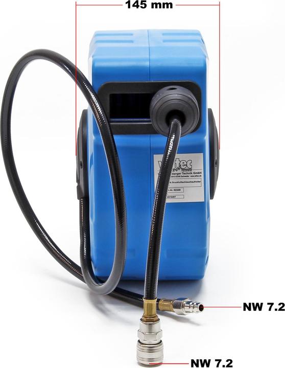 Produktbild Wiltec Druckluft-Schlauchtrommel