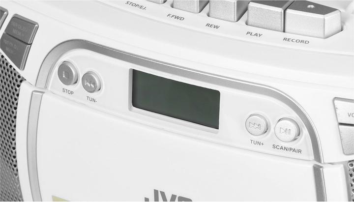Produktbild JVC RC-E451W CD player Portable CD player White (FM, Bluetooth)