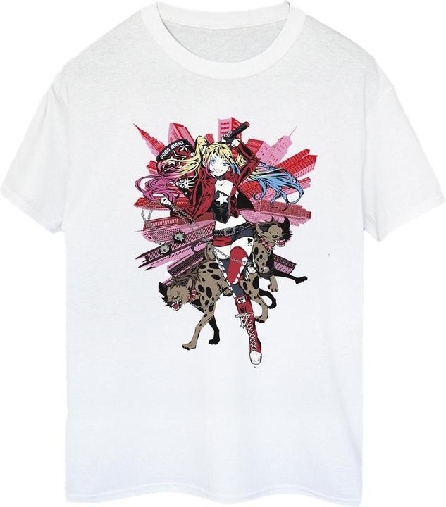 Produktbild Harley Quinn Hyänen BaumwollBoyfriend TShirt (L)