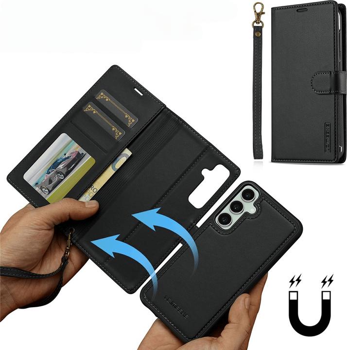 Actual product image LC.Imeeke Galaxy A37 - L2 Serie Brieftasche und Hülle (Samsung Galaxy A37)