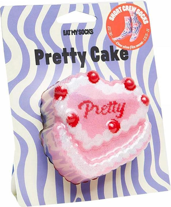 Actual product image Eat My Socks EMS, Socks, Adult, Trend, Pretty Cake (One size)