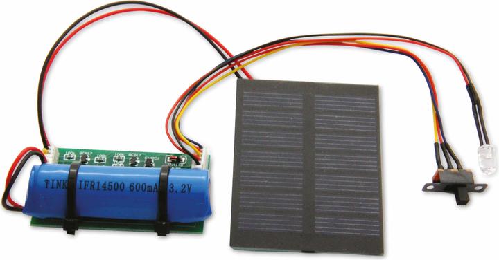 Actual product image Sol Expert Solar light unit LongLife with LED, switch and solar module