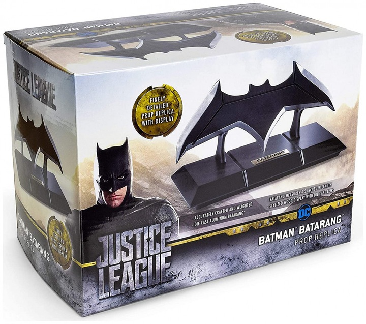 Actual product image Noble Collection Justice League Batarang