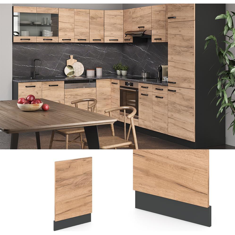 Thumbnail - Vicco Frontblende R-Line, Geschirrspüler Zubehör, Gold