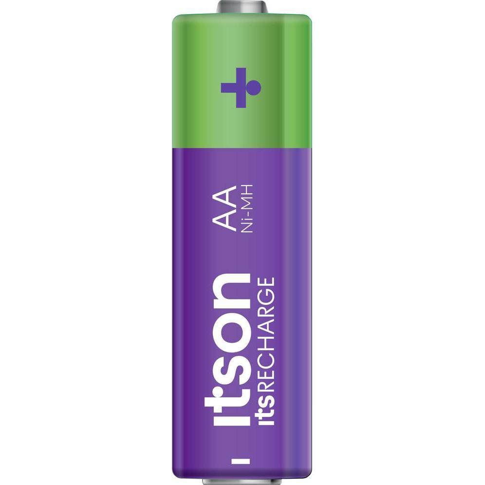 Itson itsRECHARGE Mignon (AA)-Akku NiMH 1.2 V 8 St. (8 Stk., AA), Batterien + Akkus