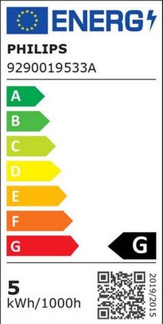 Energie-Label Philips Hue Pillar single spot (350 lm, GU10)