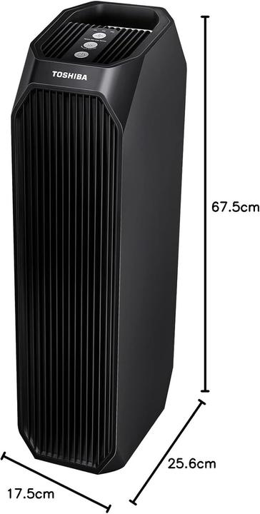Productafbeelding Toshiba 3-in-1-Luftreiniger mit HEPA-Filter, UV-Licht und 99,7 % Filterleistung (20 m²)