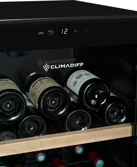 Produktbild Climadiff Weinkühlschrank CEPAGE108 Freistehend, 1 Zone, 108