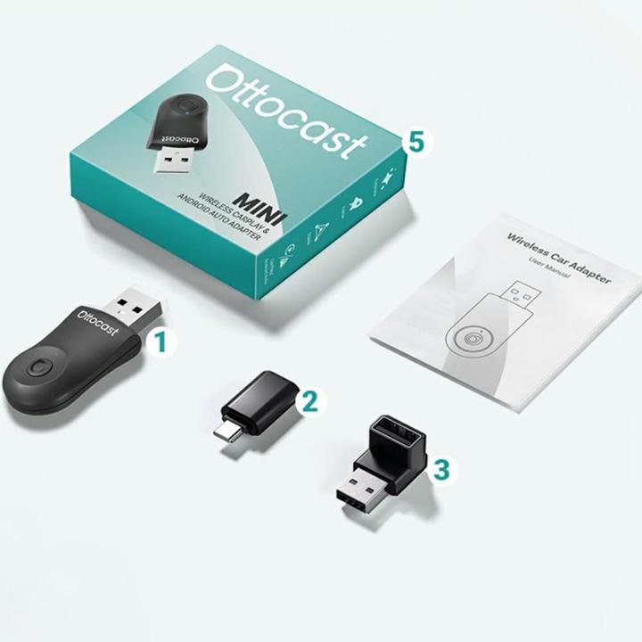 Image du produit Ottocast Car transmitter CA505-T Mini Bluetooth black