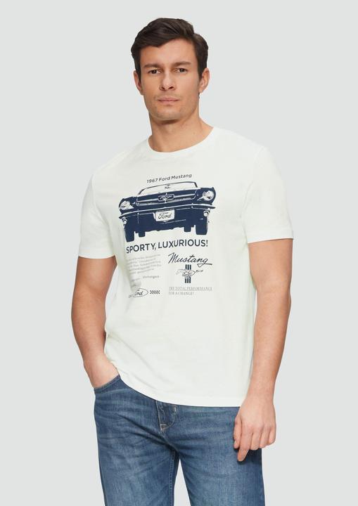 Actual product image S.Oliver T-Shirt Baumwoll-T-Shirt mit Ford®-Print (S)