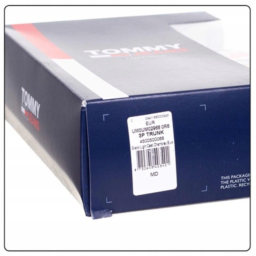 Produktbild MGA 3 Paar Boxerhöschen Für Herren Trunk Schwarz/Creme/Blau (XL, 3er Pack)