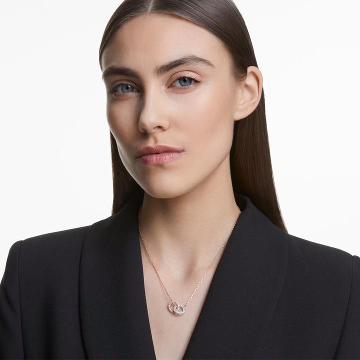 Actual product image Swarovski Stone necklace (Stainless steel, 38 cm)