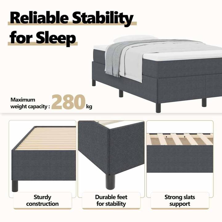 Immagine prodotto vidaXL Boxspringbett (120 x 190 cm)