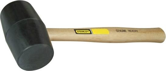 Actual product image Stanley Rubber mallet with black head, 454 g (454 g)