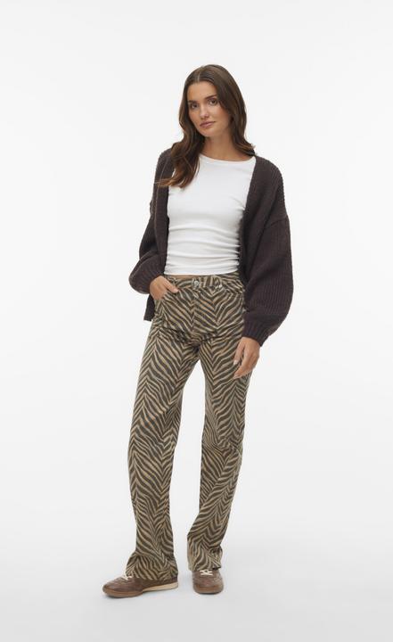 Actual product image Vero Moda VMTESSA Hohe Taille Weiter Beinschnitt Jeans Weit geschnitten (W28/L32)