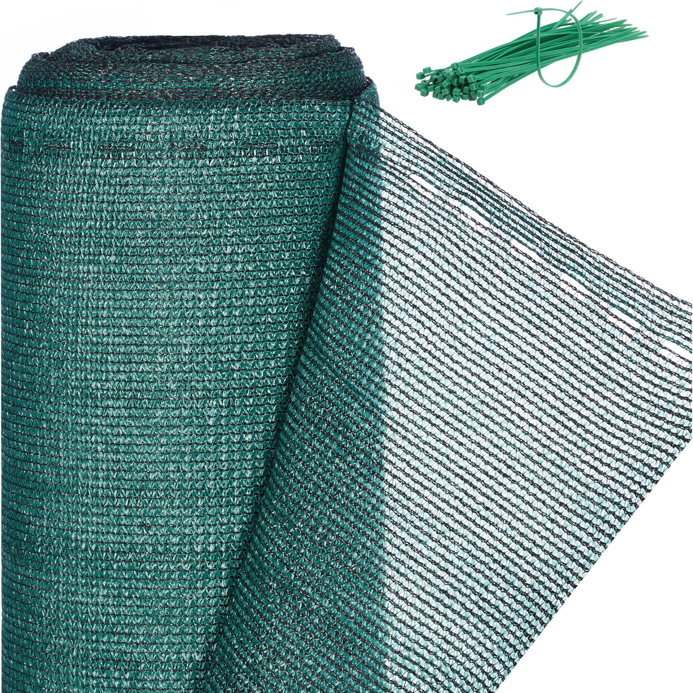 Relaxdays, Gartenzaun, Zaunblende 1m